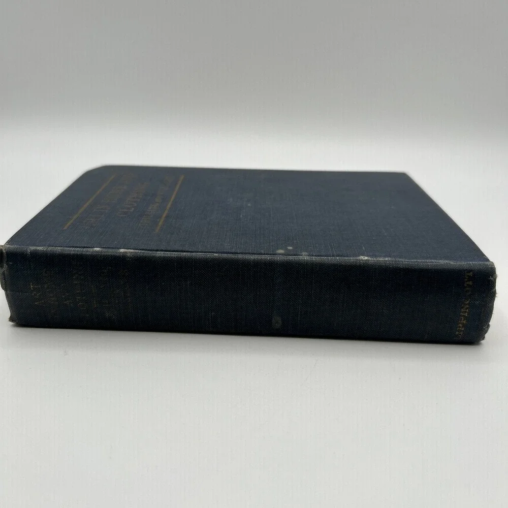 Art in Home and Clothing 1928 Trilling Williams Deco Flapper Dress History Book